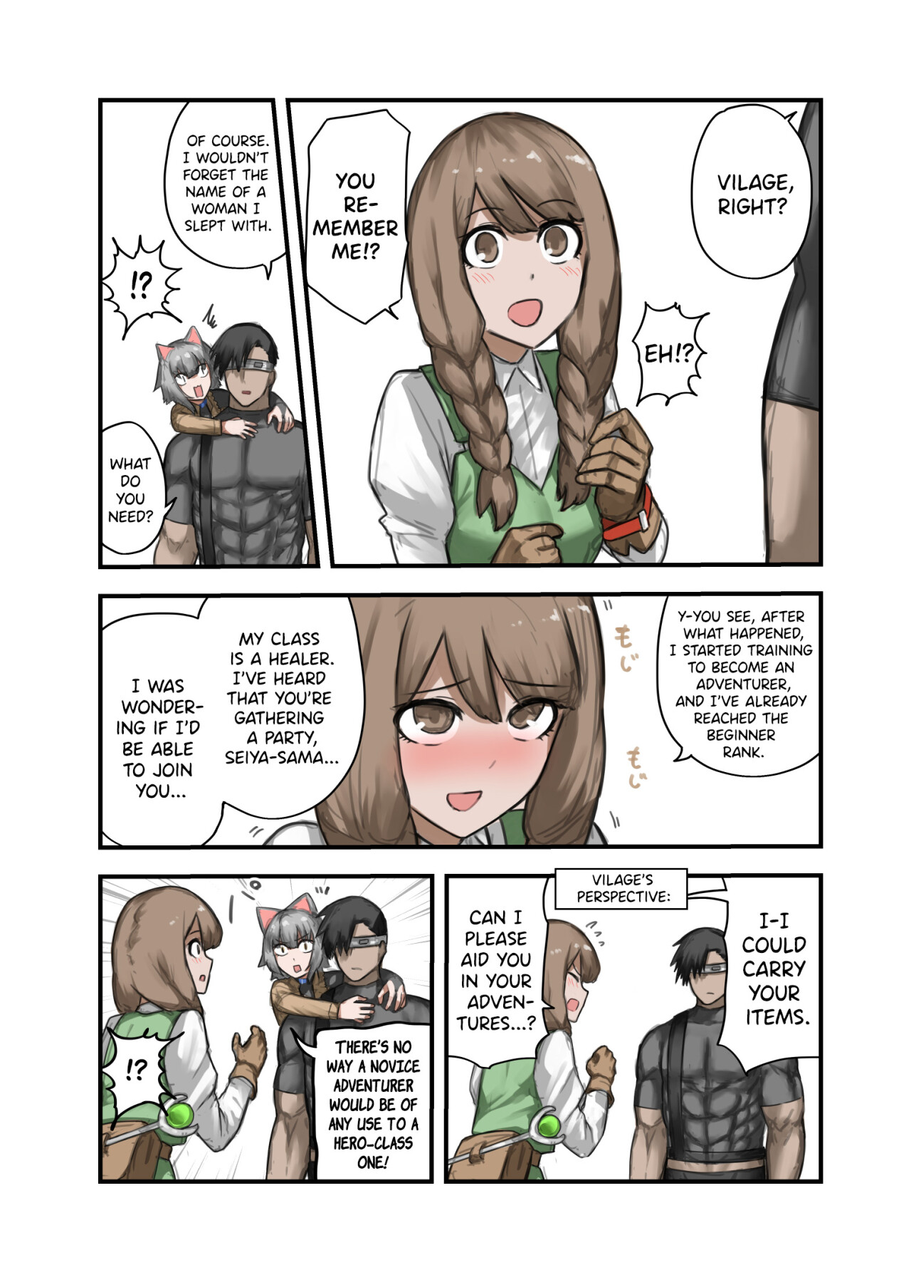 Hentai Manga Comic-One Week With a Hero The Knight Captain Edition-Read-4